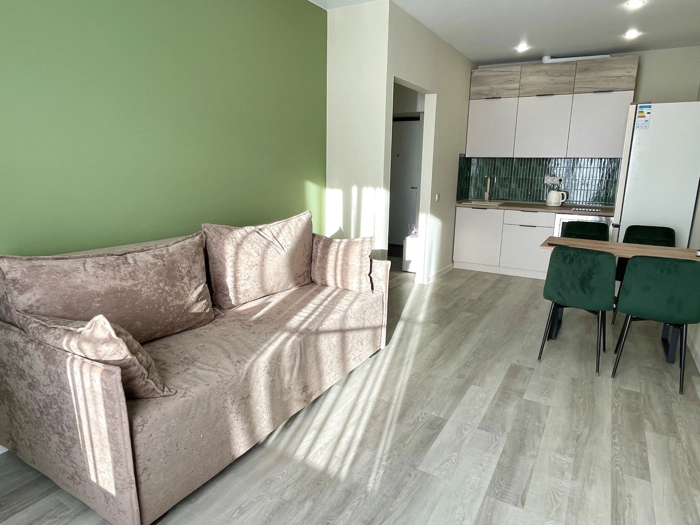 Квартира 1+ в тихом современном ЖК Verno