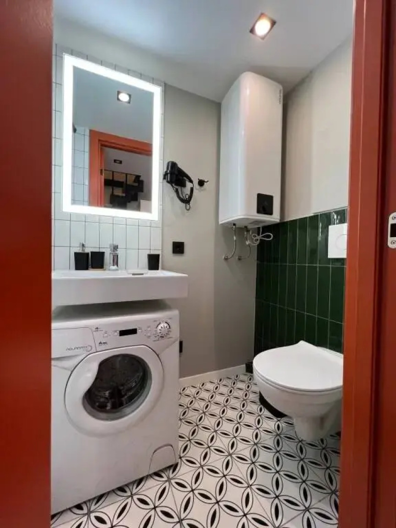 Уютная студия Emerald Forest у метро Электрозаводская