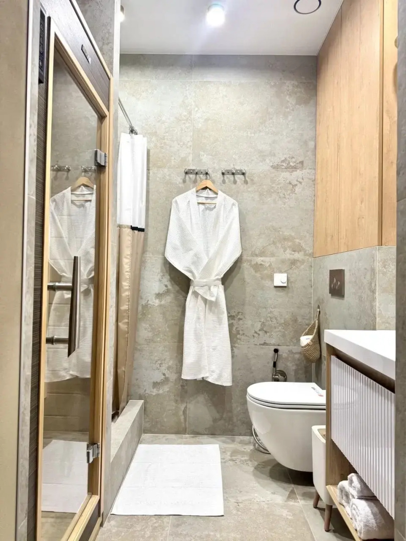 Апартаменты Hygge Karelia с сауной, массажным креслом и проектором