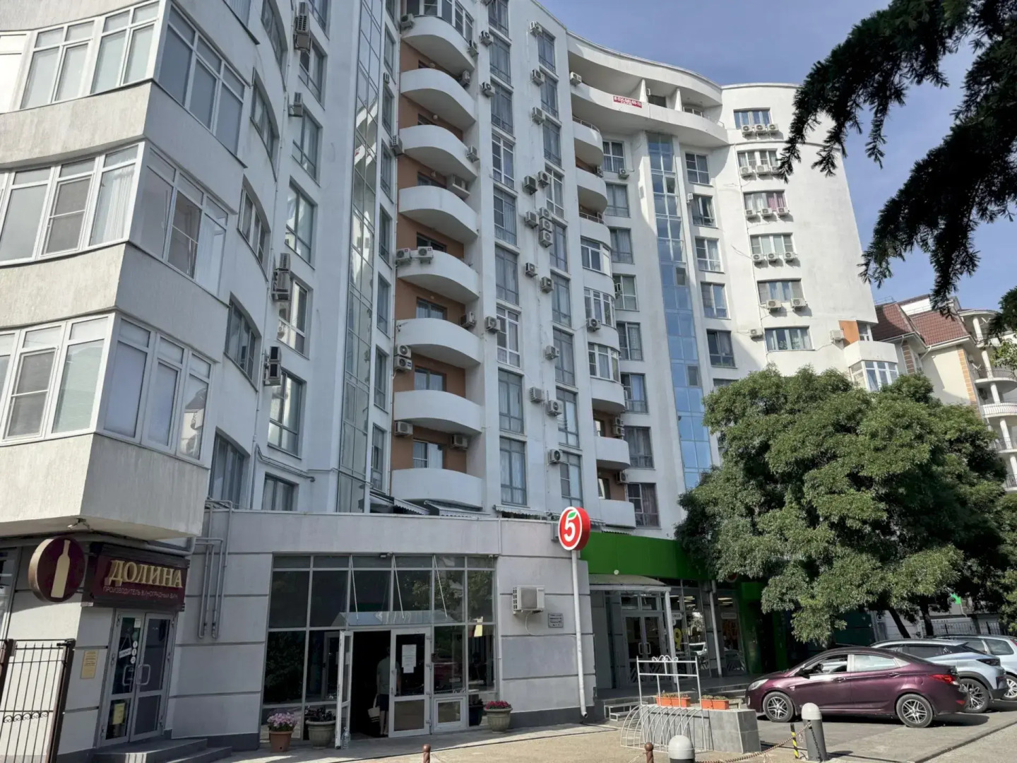 Квартира 530 c Балконом на Первой Береговой Линии