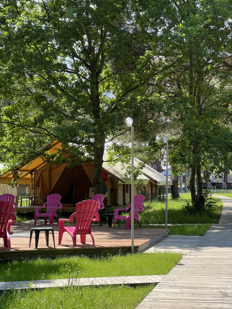 Глэмпинг Малина