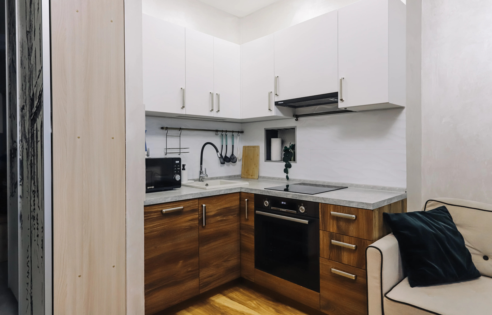 Апартаменты Lalapart Aspen Wood четрырехместная студия у метро Дмитровская