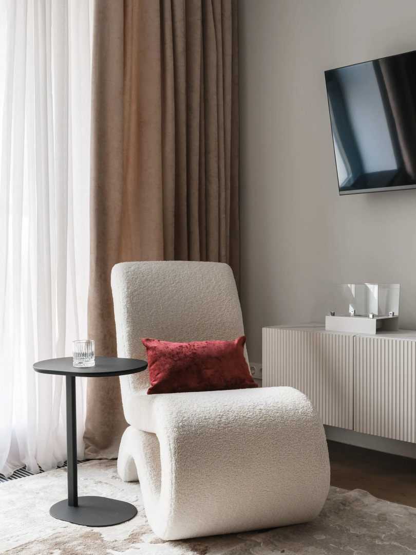 Квартира Элегантная Без Компромиссов с паркингом в ЖК Бизнес-класса в Центре Москвы