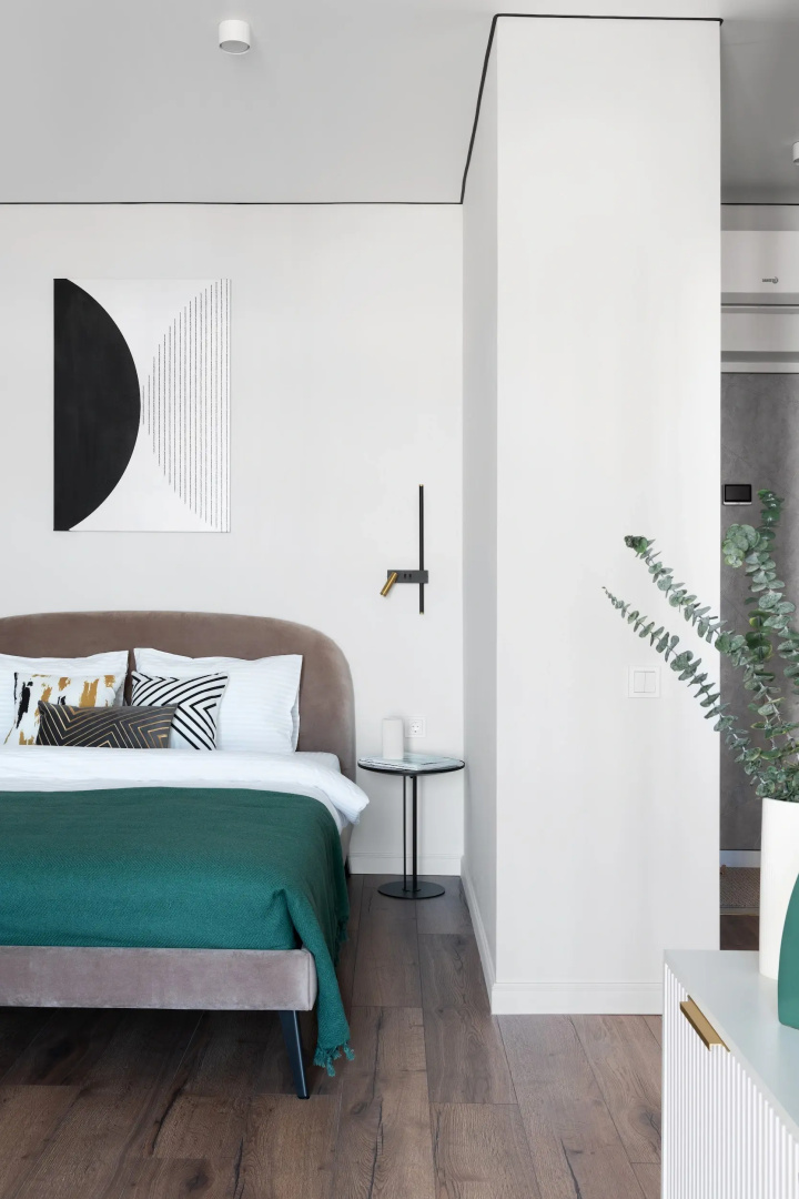 Апартаменты Fox Homes 1к. квартира с современным дизайном на Левом берегу Дона