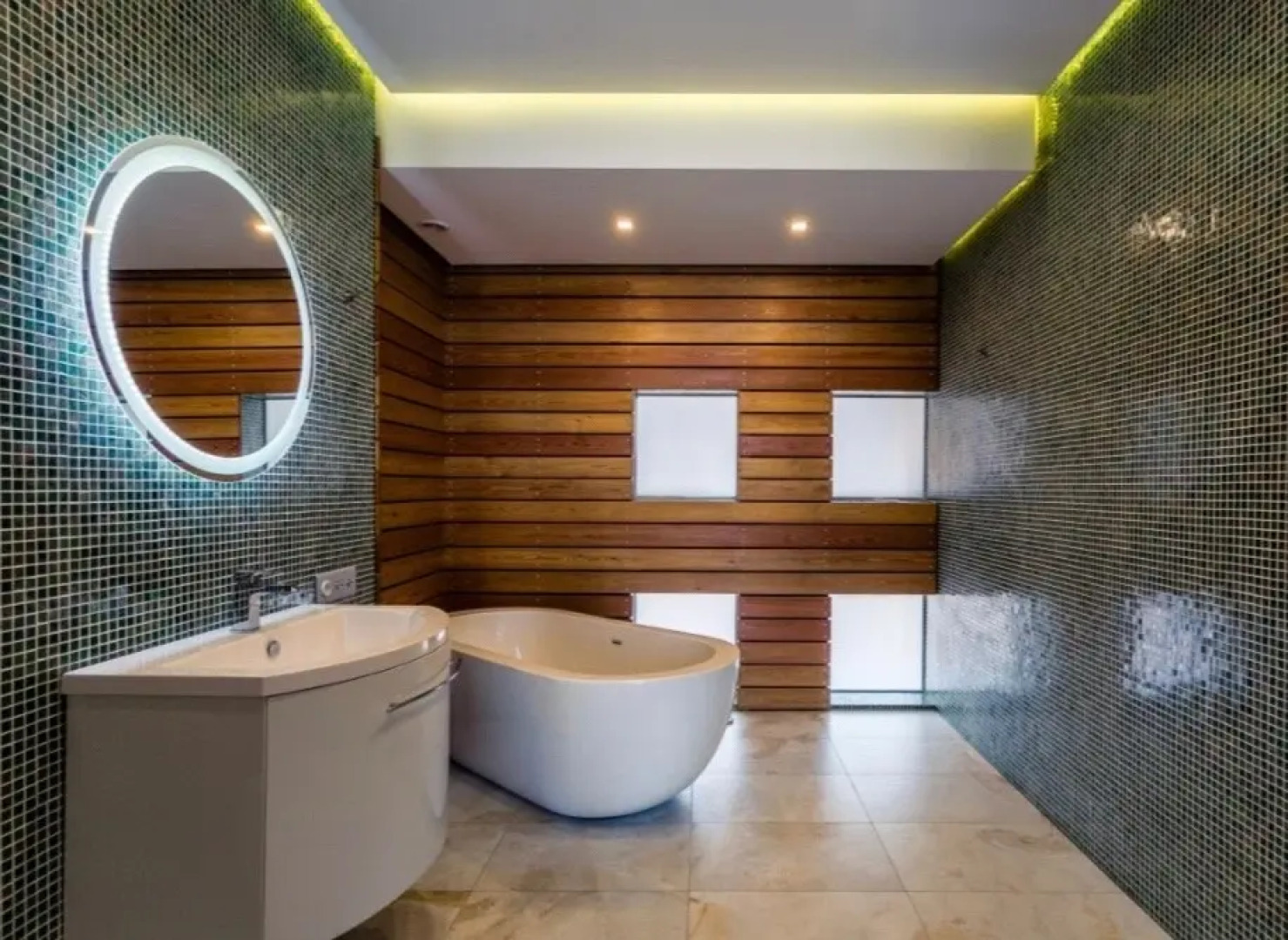 Коттедж Huse Современный с бассейном в Нахабино