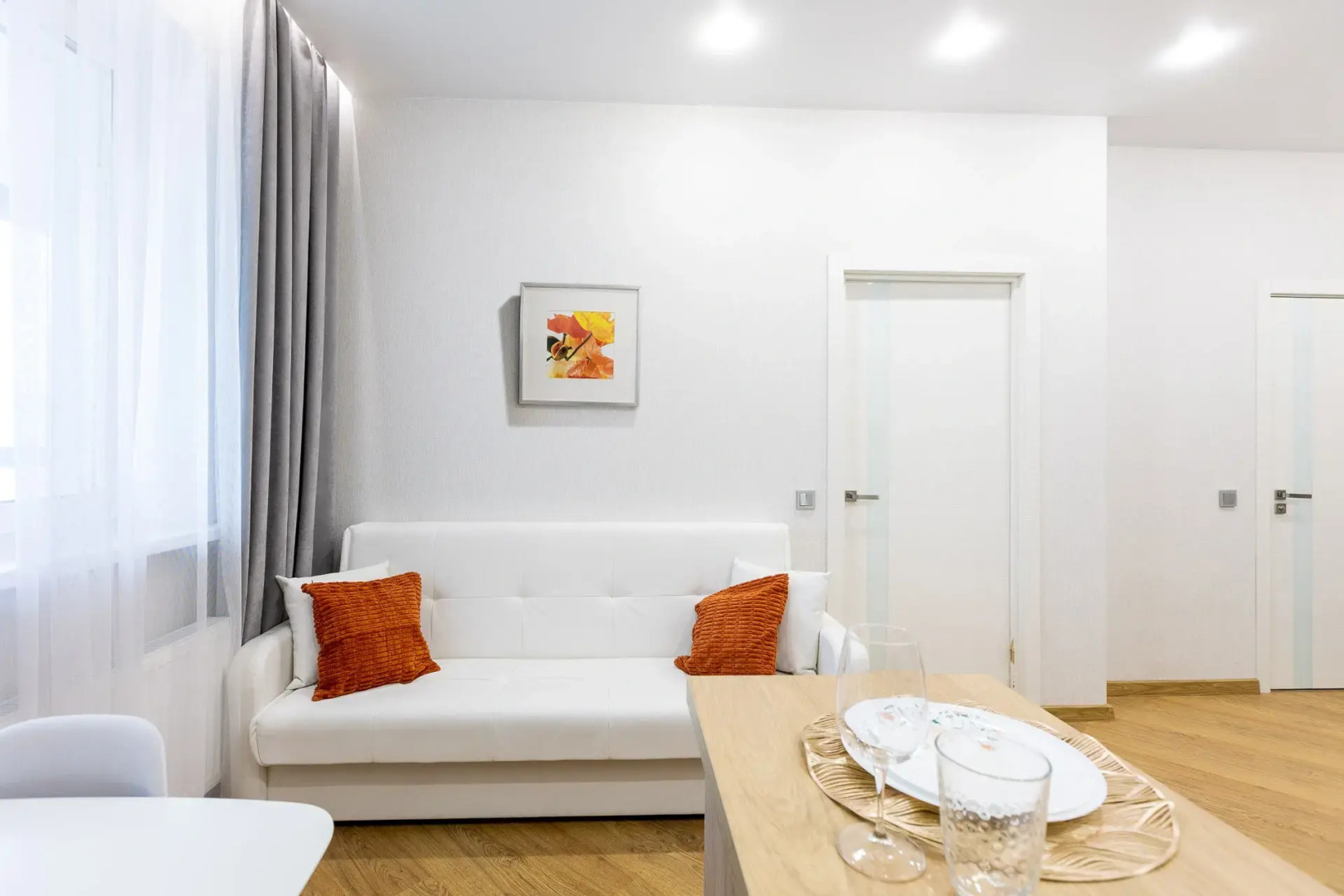 Квартира Дизайнерская Двухкомнатная в Районе Лебяжий