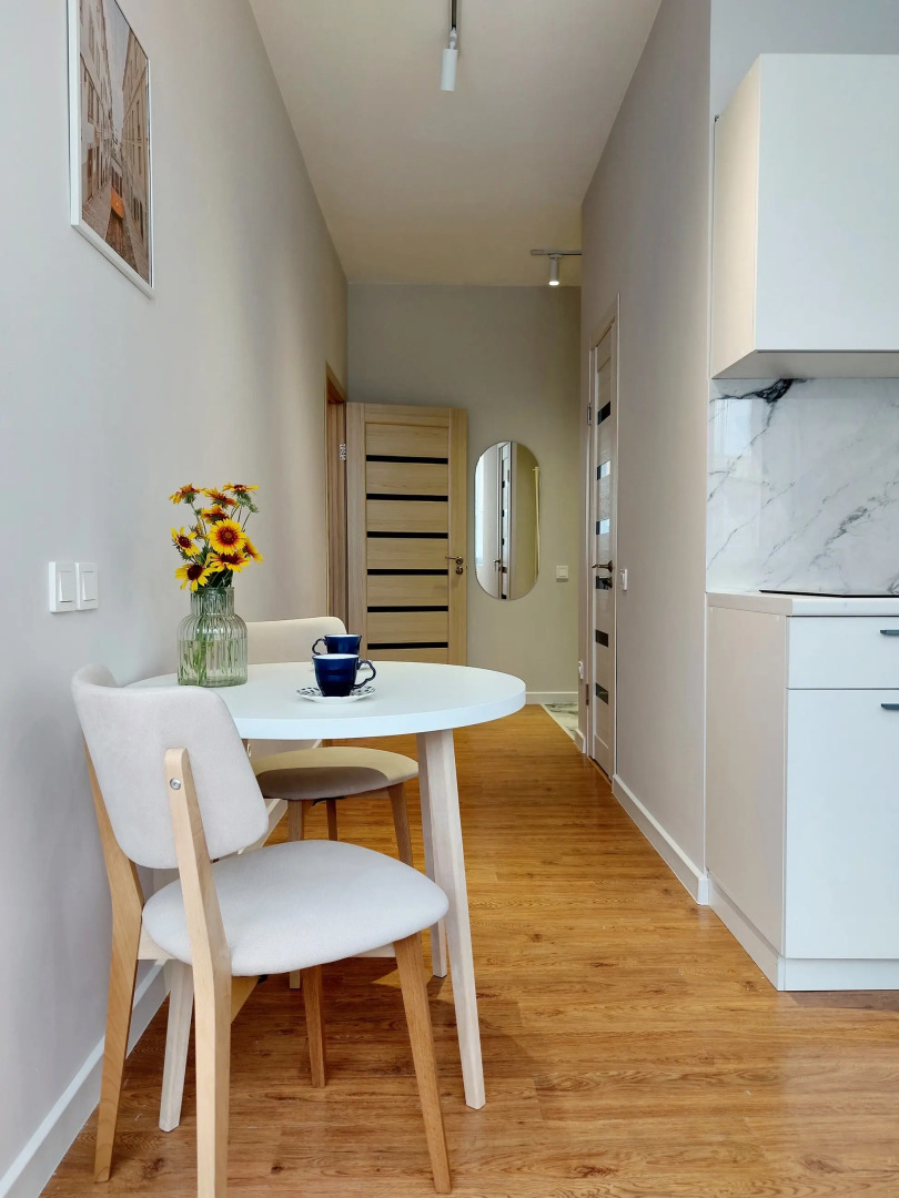 Апартаменты Space Apart Astana С3А - просторная студия с балконом в районе Байтерека