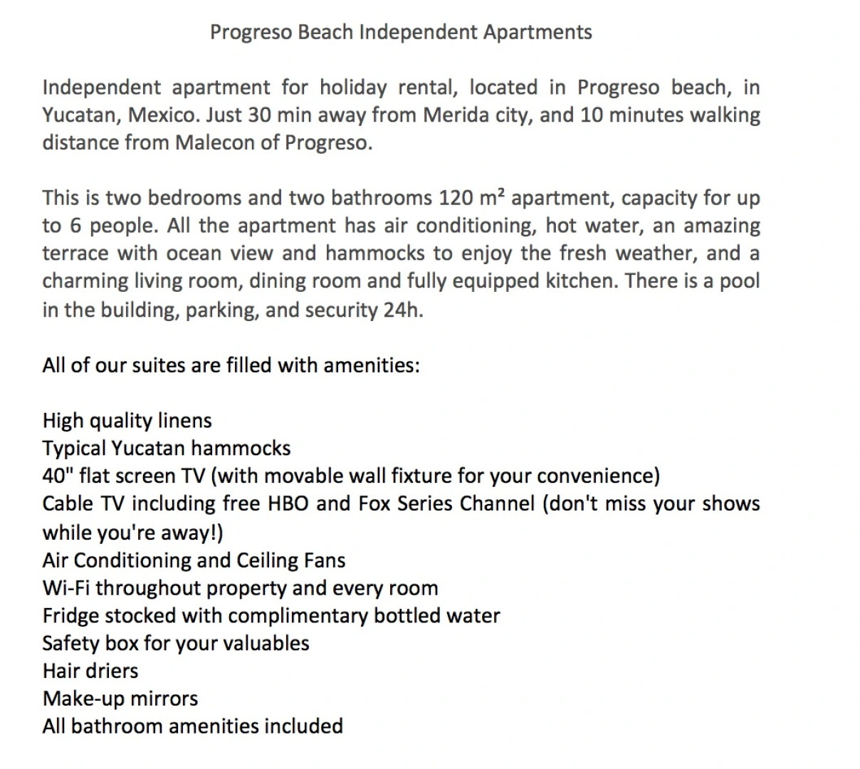 Апартаменты AMA Yucatan