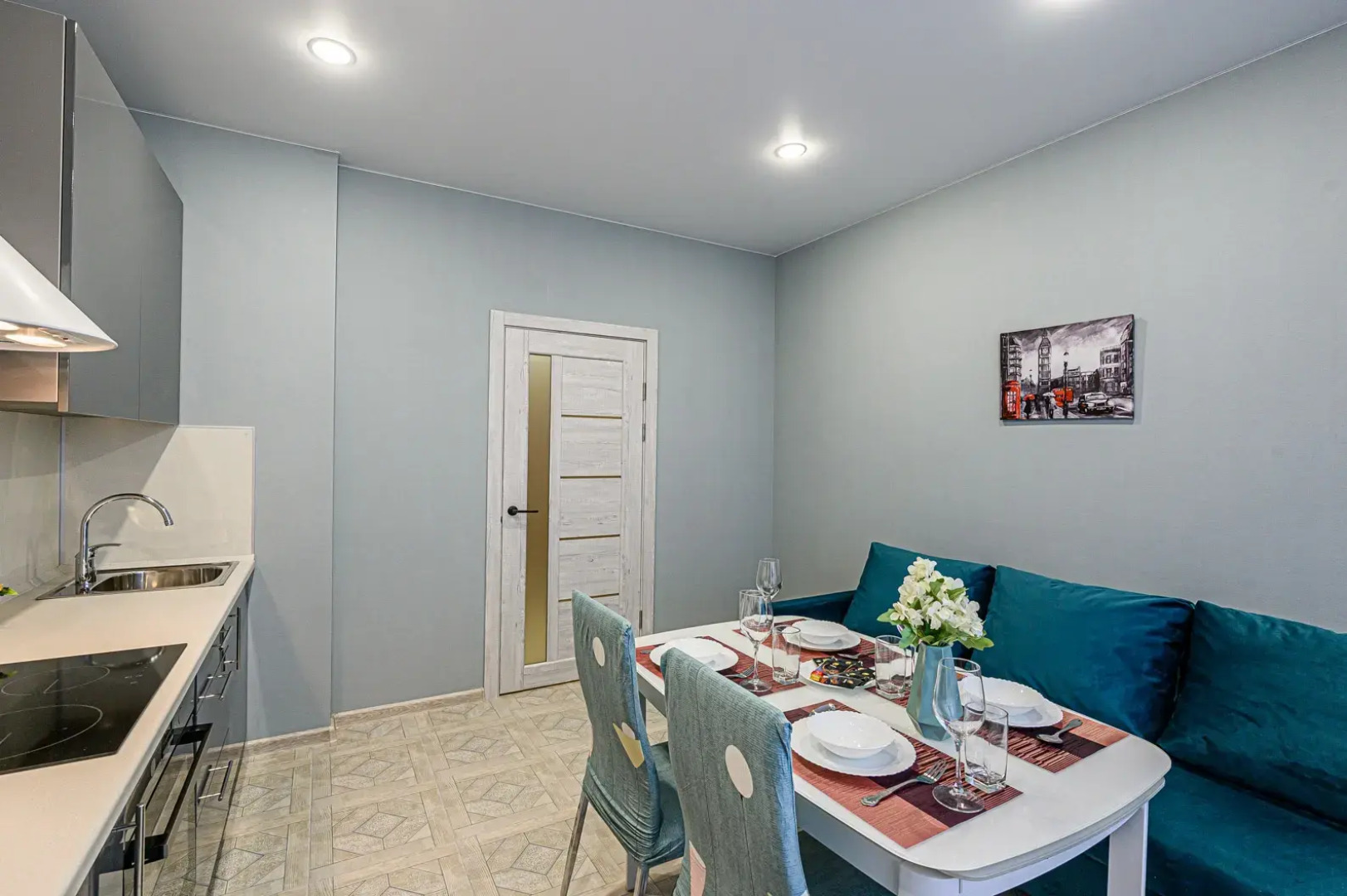 Апартаменты двухкомнатные Stepanenkov на Покатной 55а на 12 этаже