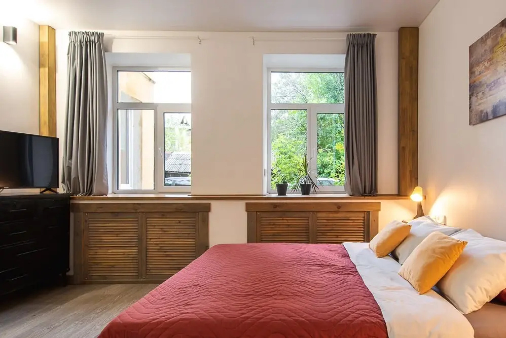 Квартира с парковкой и отдельным входом