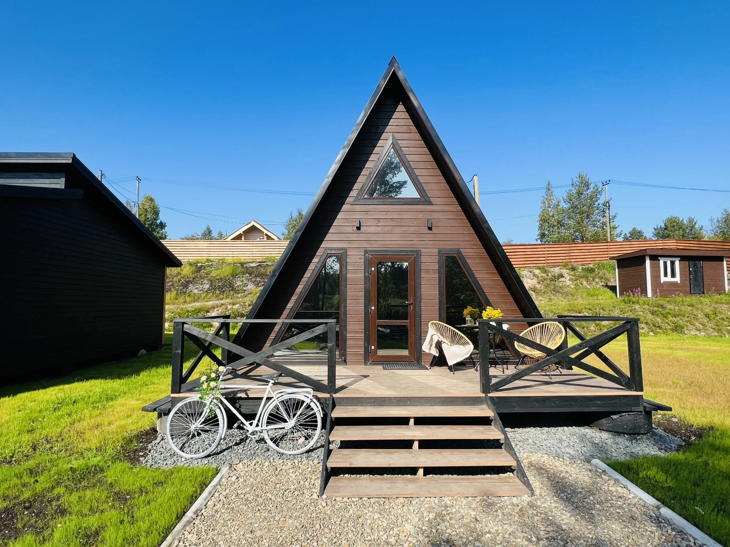 Гостевой дом на берегу реки