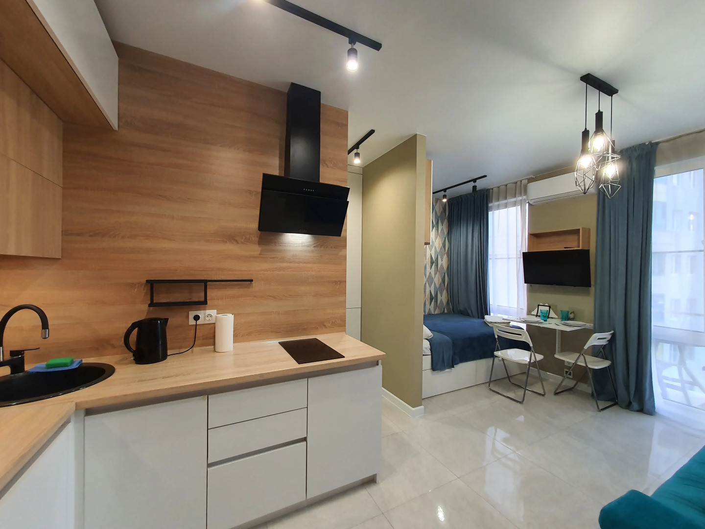 Апартаменты Дизайнерская Студия ЖК Касабланка от HomeHotelSochi 20