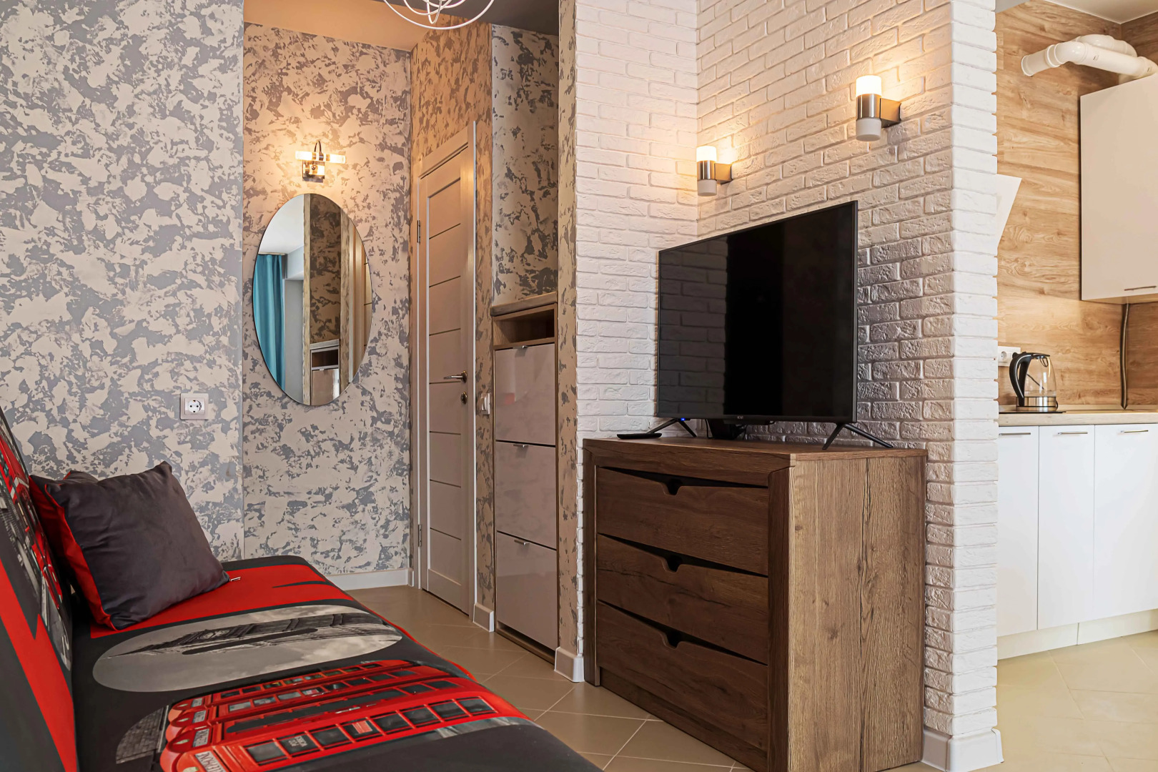 Апартаменты Дизайн студия на Курортном 96/4 от HomeHotelSochi