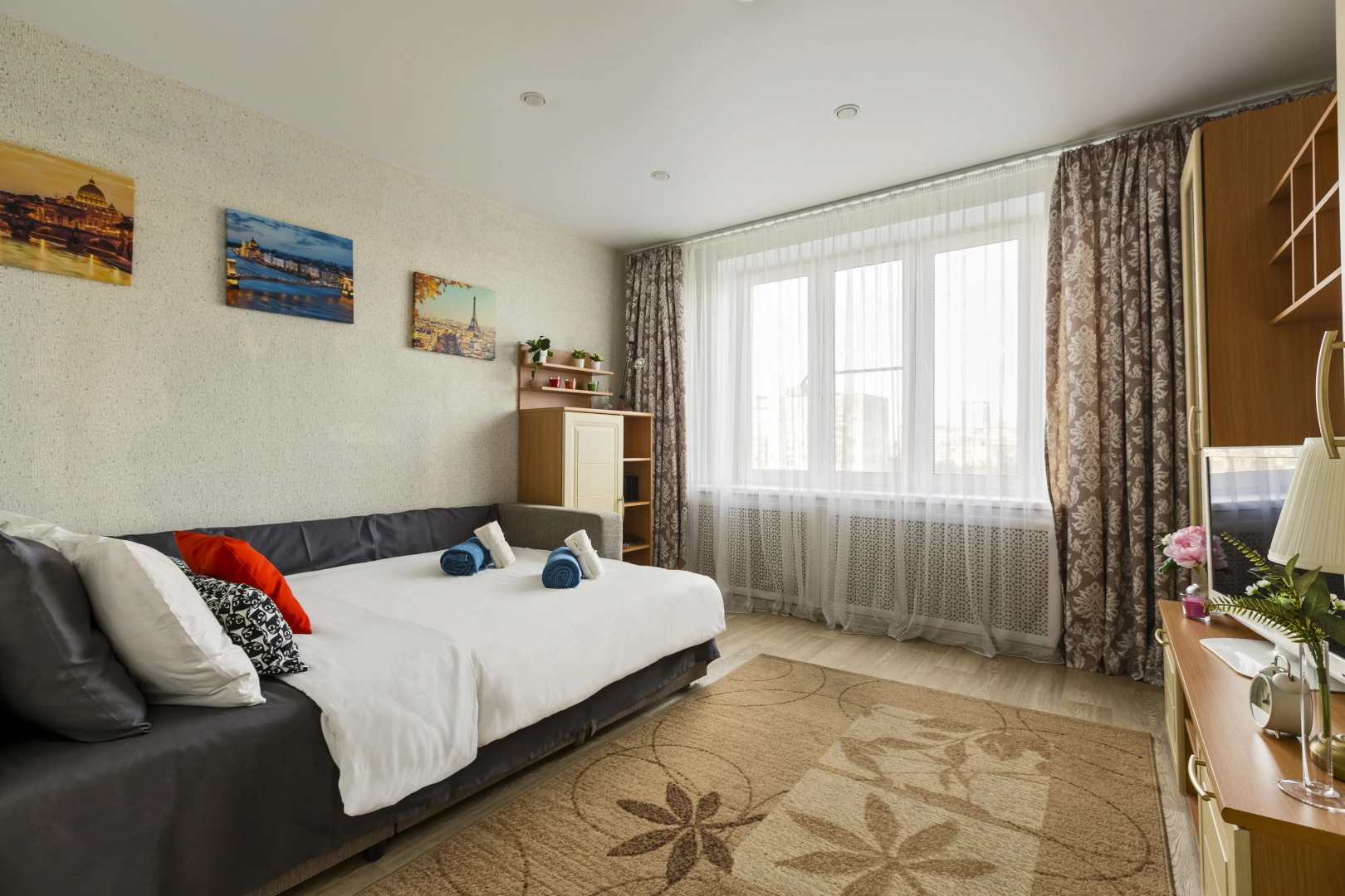 Апартаменты шикарная двухкомнатная