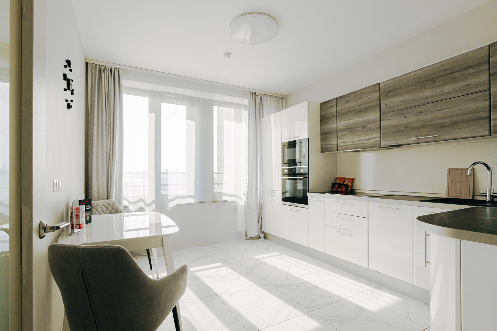 Апартаменты Lalapart Mokko с лоджией в ЖК Савеловский Сити