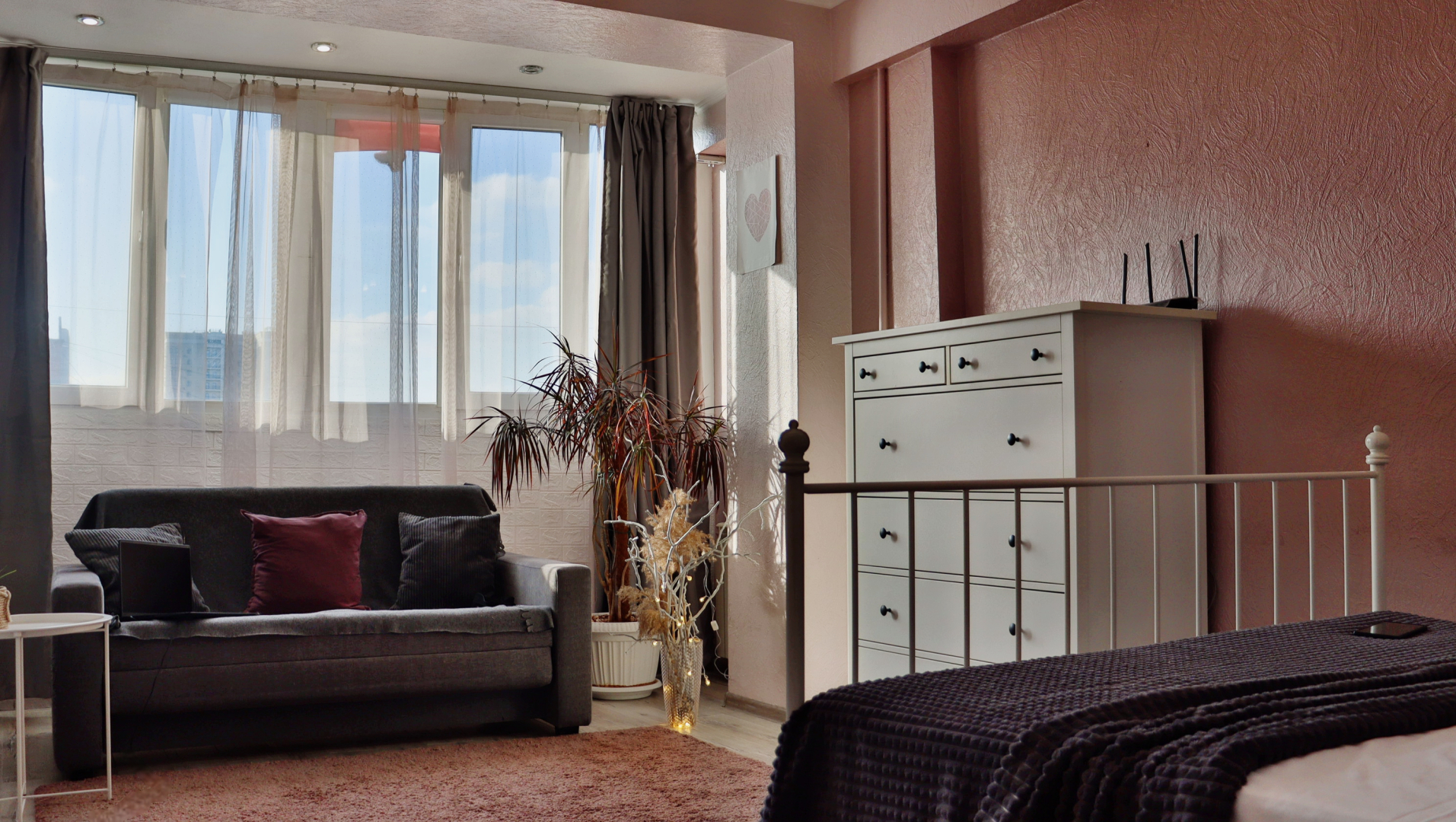 Квартира В центре с видом на город