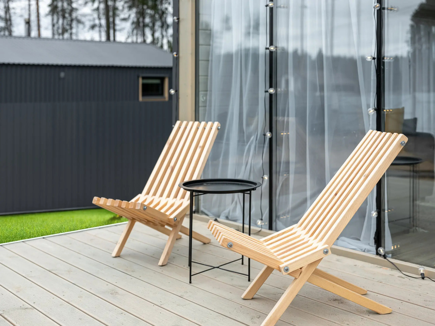 Частный дом с баней и чаном