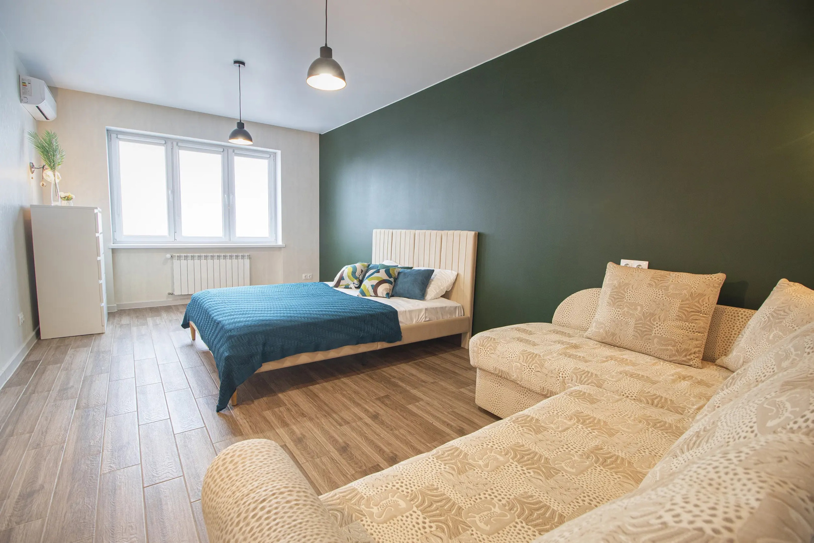 Апартаменты Apato с видом на Волгу с 25 этажа