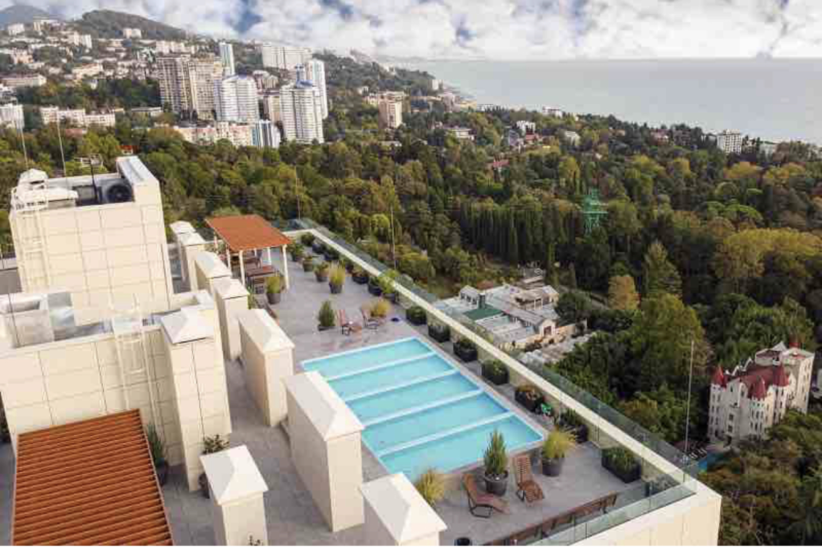 Апартаменты с Прямым Видом на Море в ЖК Метрополь