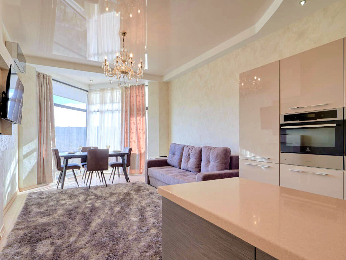 Апартаменты Green Park 92 с террасой