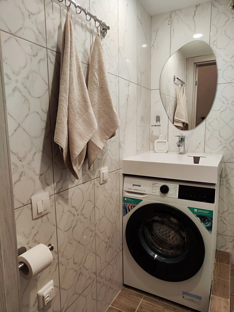 Апартаменты с балконом и камином