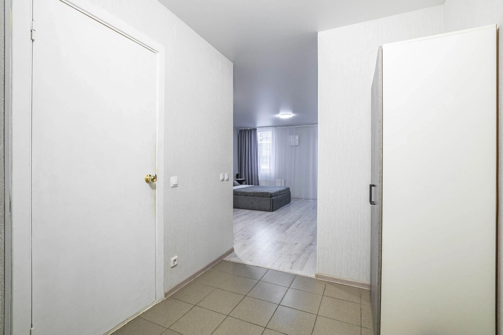 Квартира Студия Светлая и Просторная со Свежим Ремонтом!