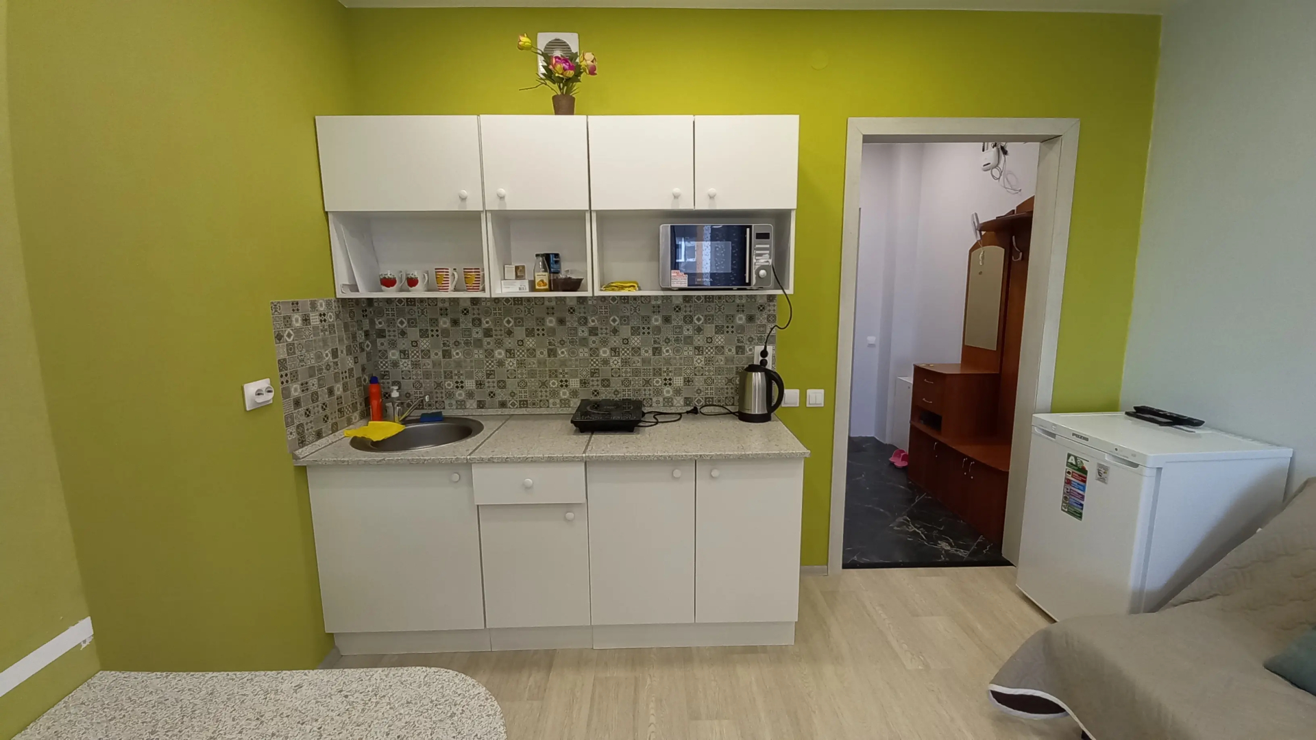 Квартира Студия на Калашникова 25
