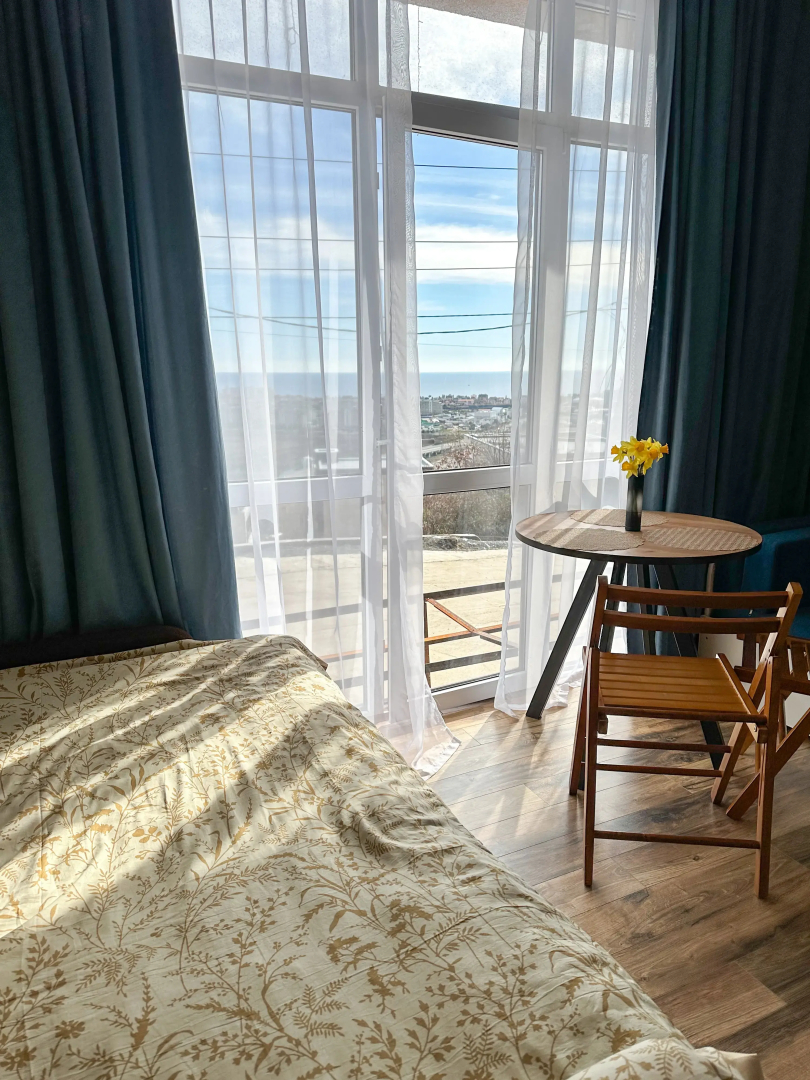 Апартаменты Студия с панорамным видом на море и олимпийский парк