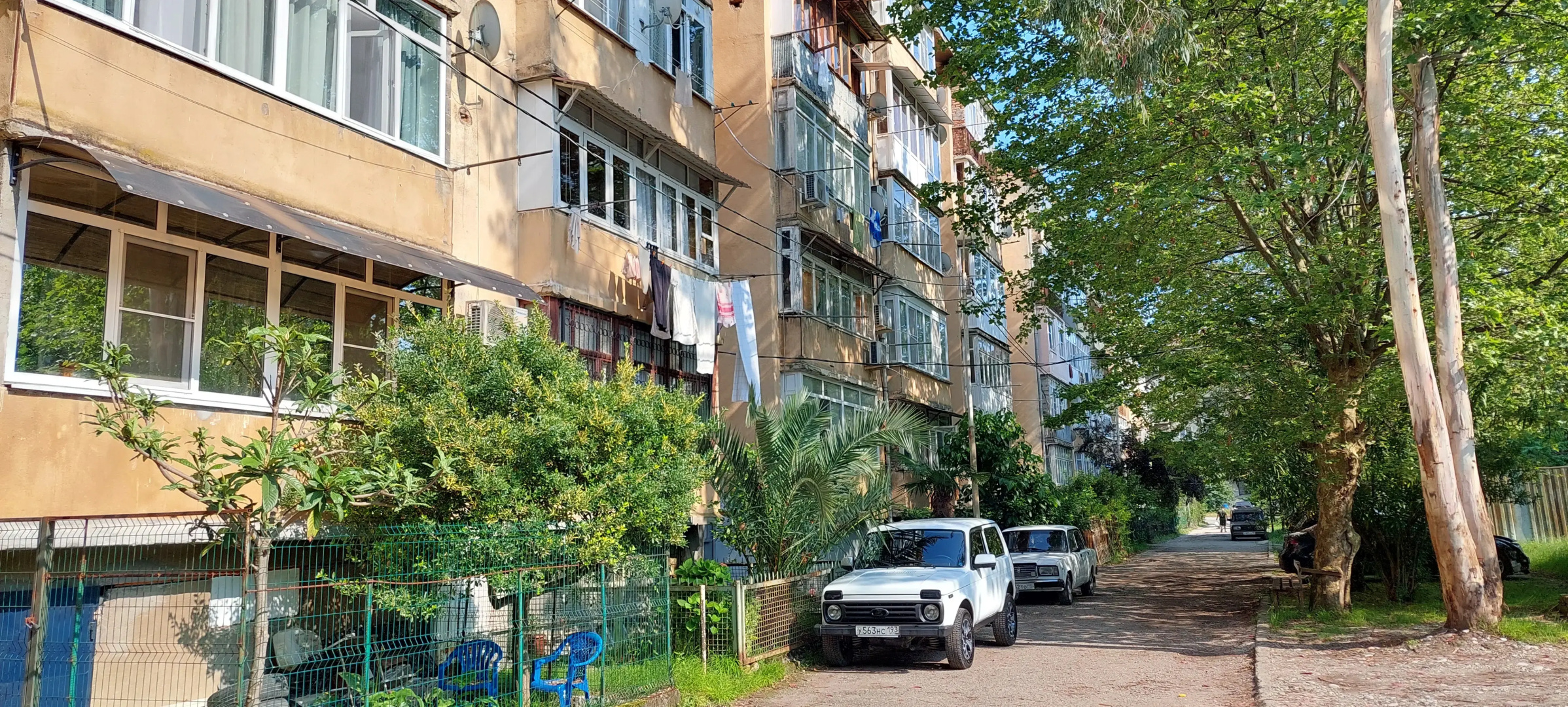 Квартира Двухкомнатная в Центре Гагры