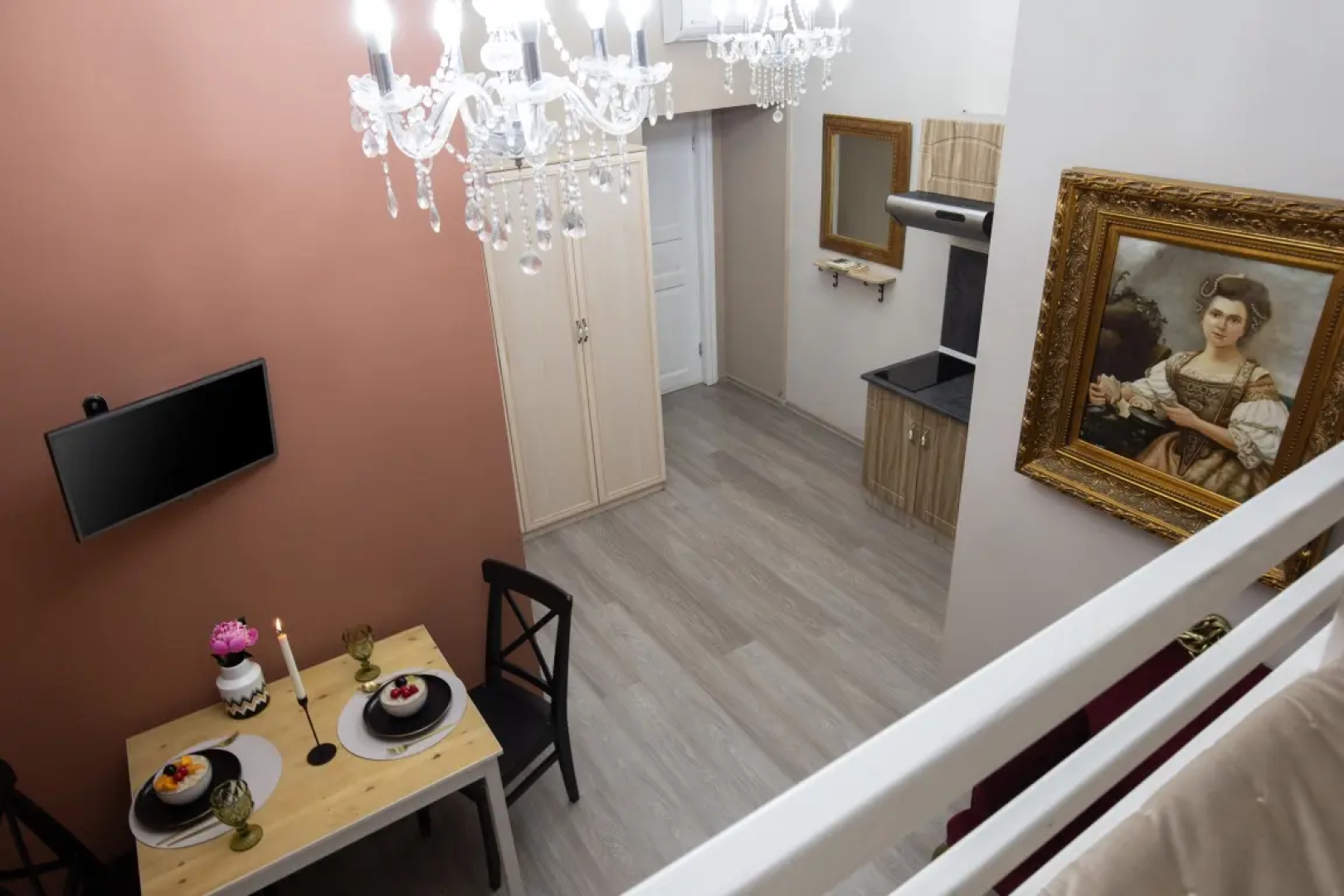 Квартира студия с двухъярусной кроватью BookingSPB в  Доме Литераторов на Гороховой