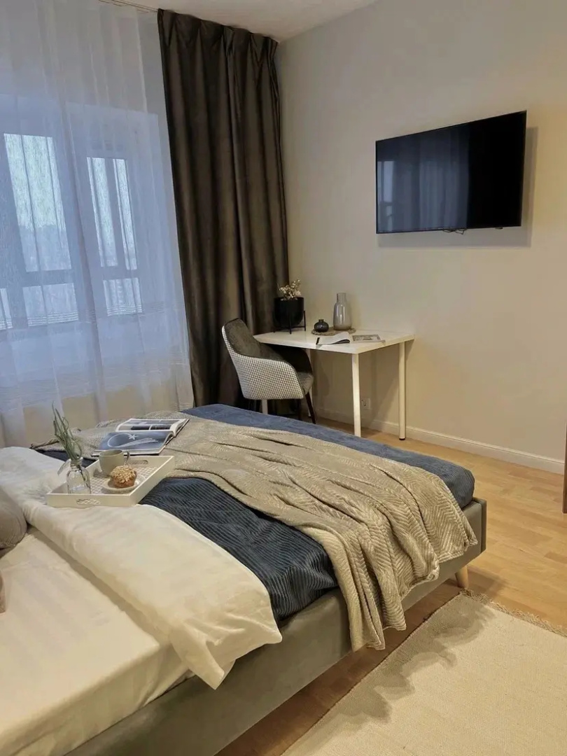 Квартира Сканди однокомнатные Piter Apartments с кондиционером