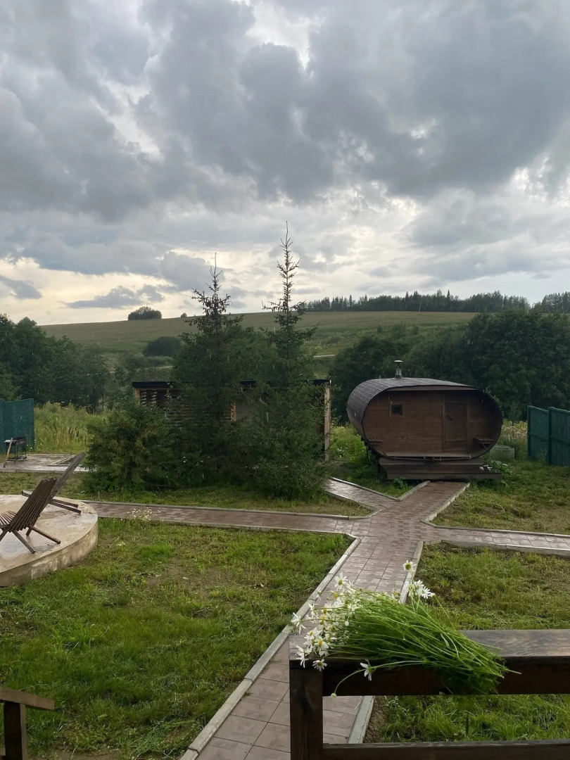 Частный дом Синий на улице Речная 21