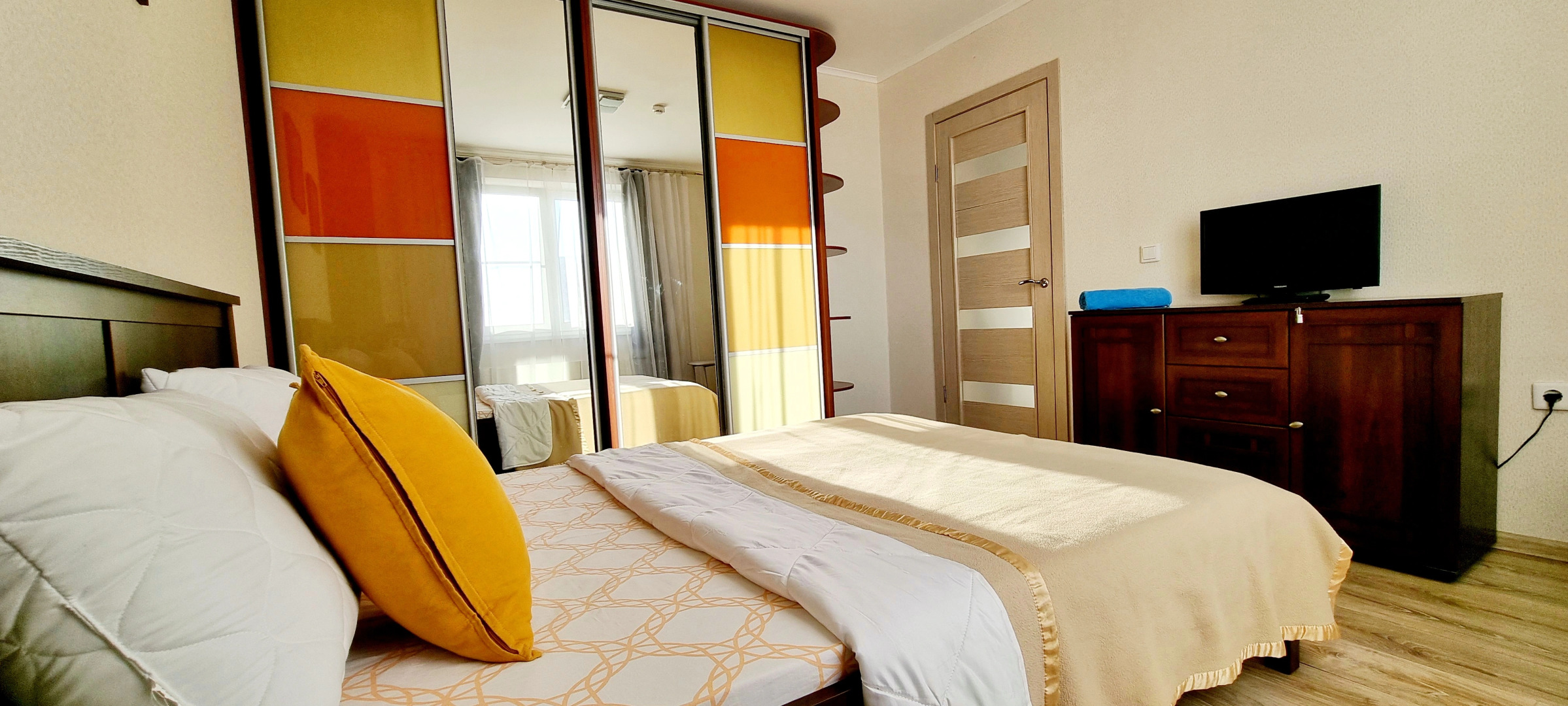 Квартира евродвушка с видом на море