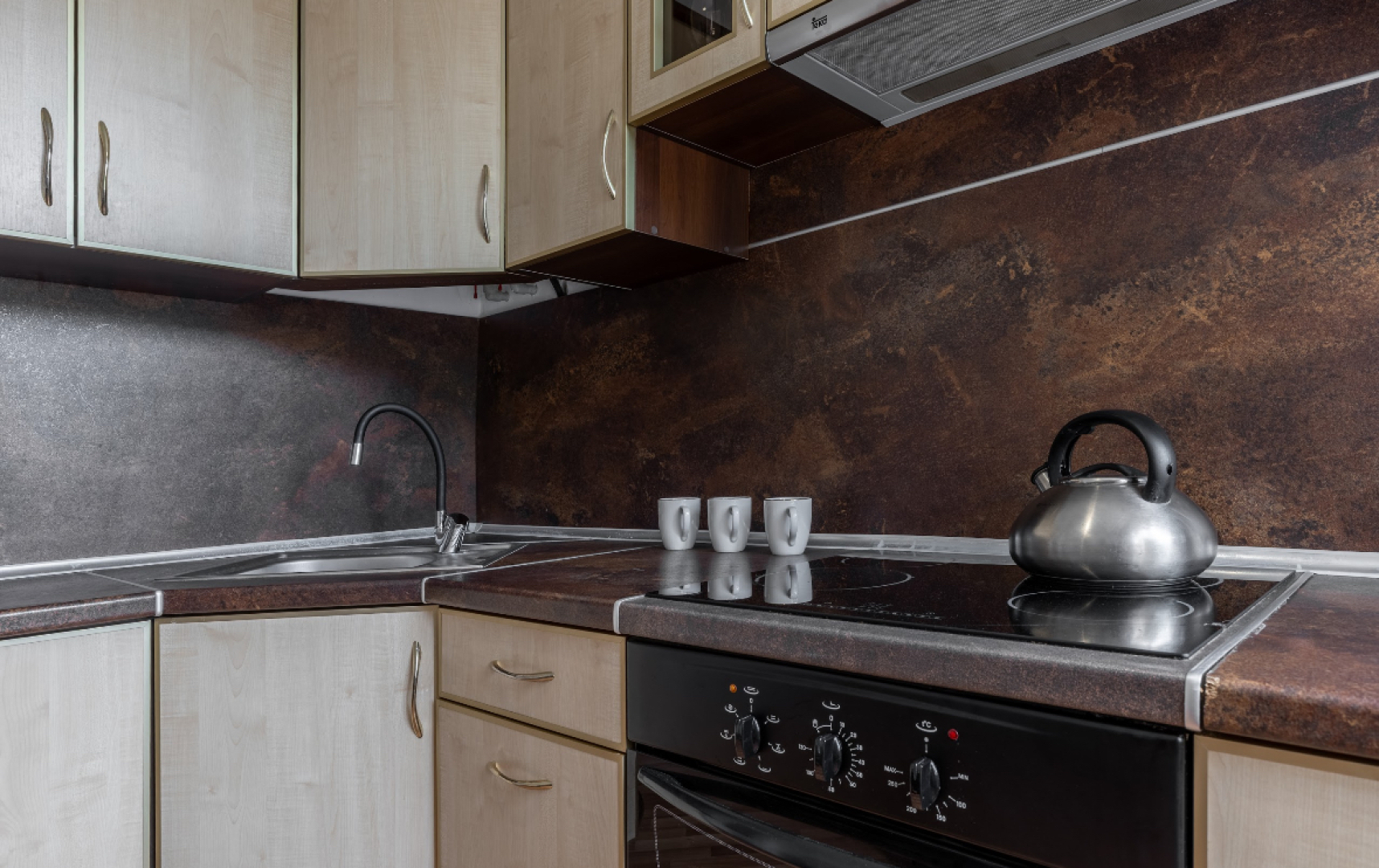 Квартира Трехкомнатная квартира с видом на город