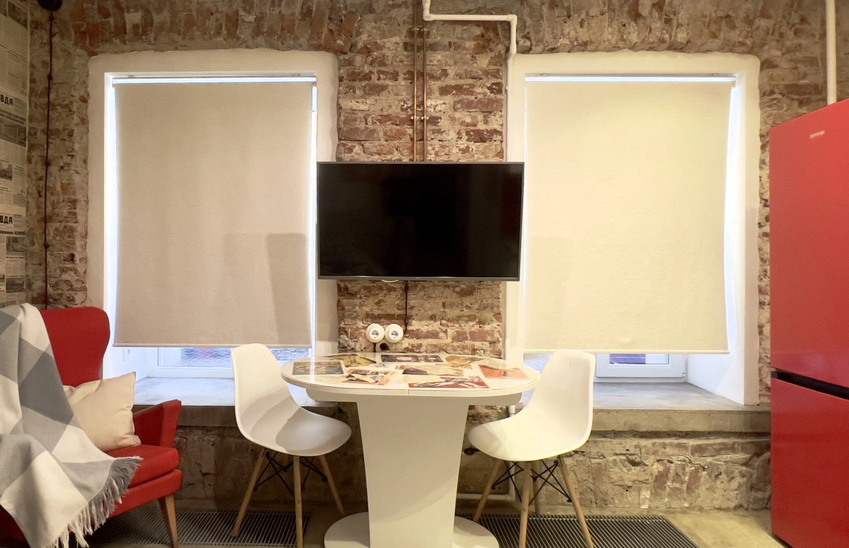 Апартаменты Красные апартаменты рядом с Дворцовой площадью