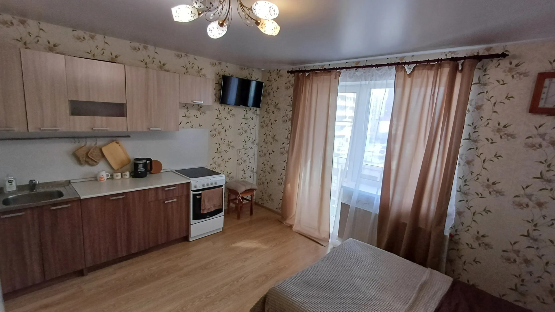 Квартира Уютная Студия в Мурино