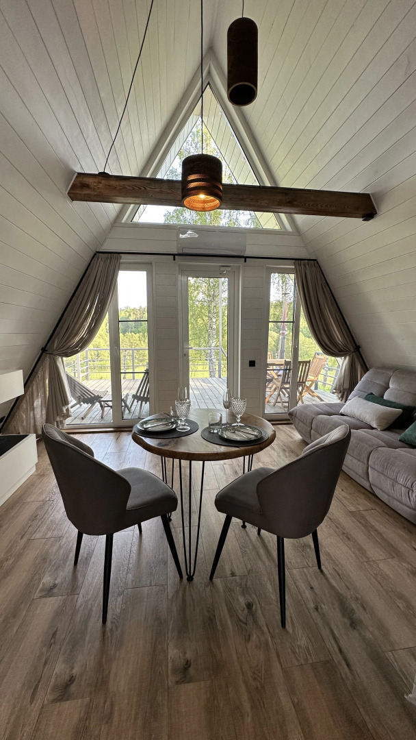 Частный дом Малый афрейм на Березовой