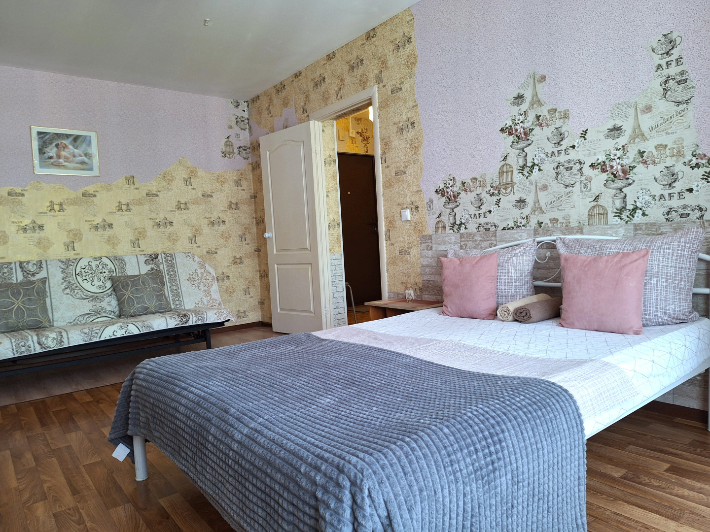 Квартира Уютные с видом на Кубань ГМР ул Гассия М4/Аэропорт/Оз молл