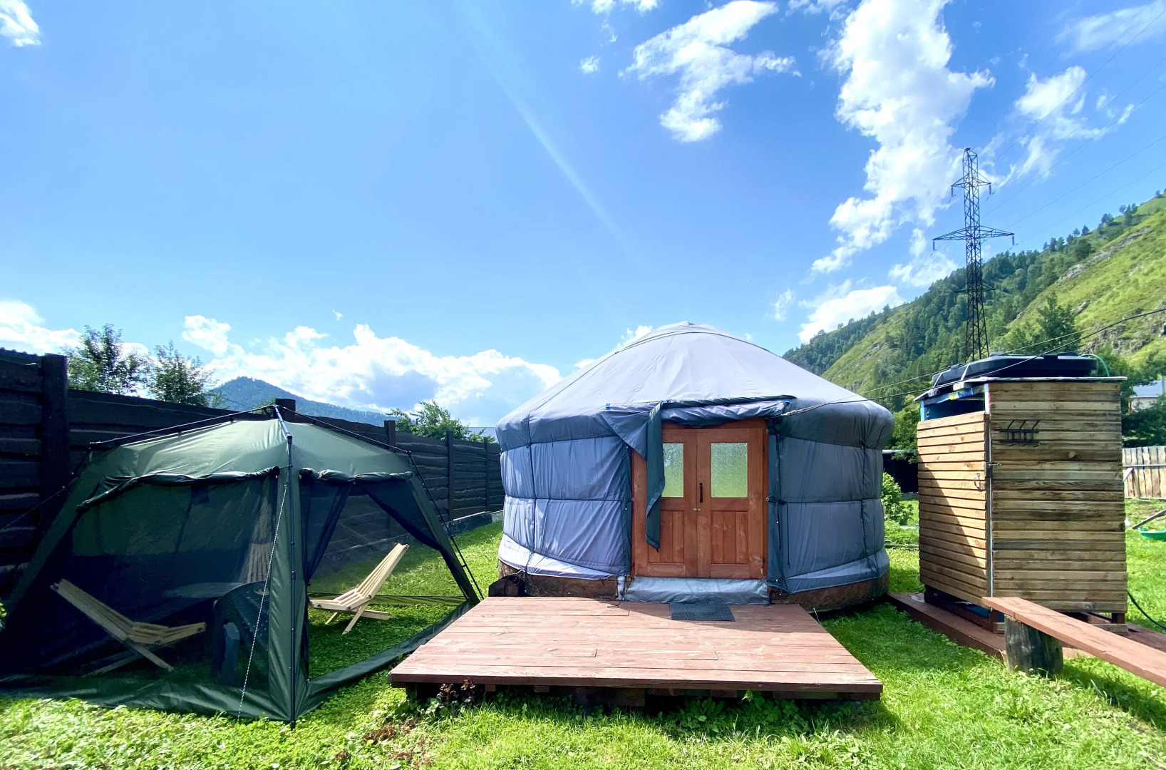 Глэмпинг Алтайский