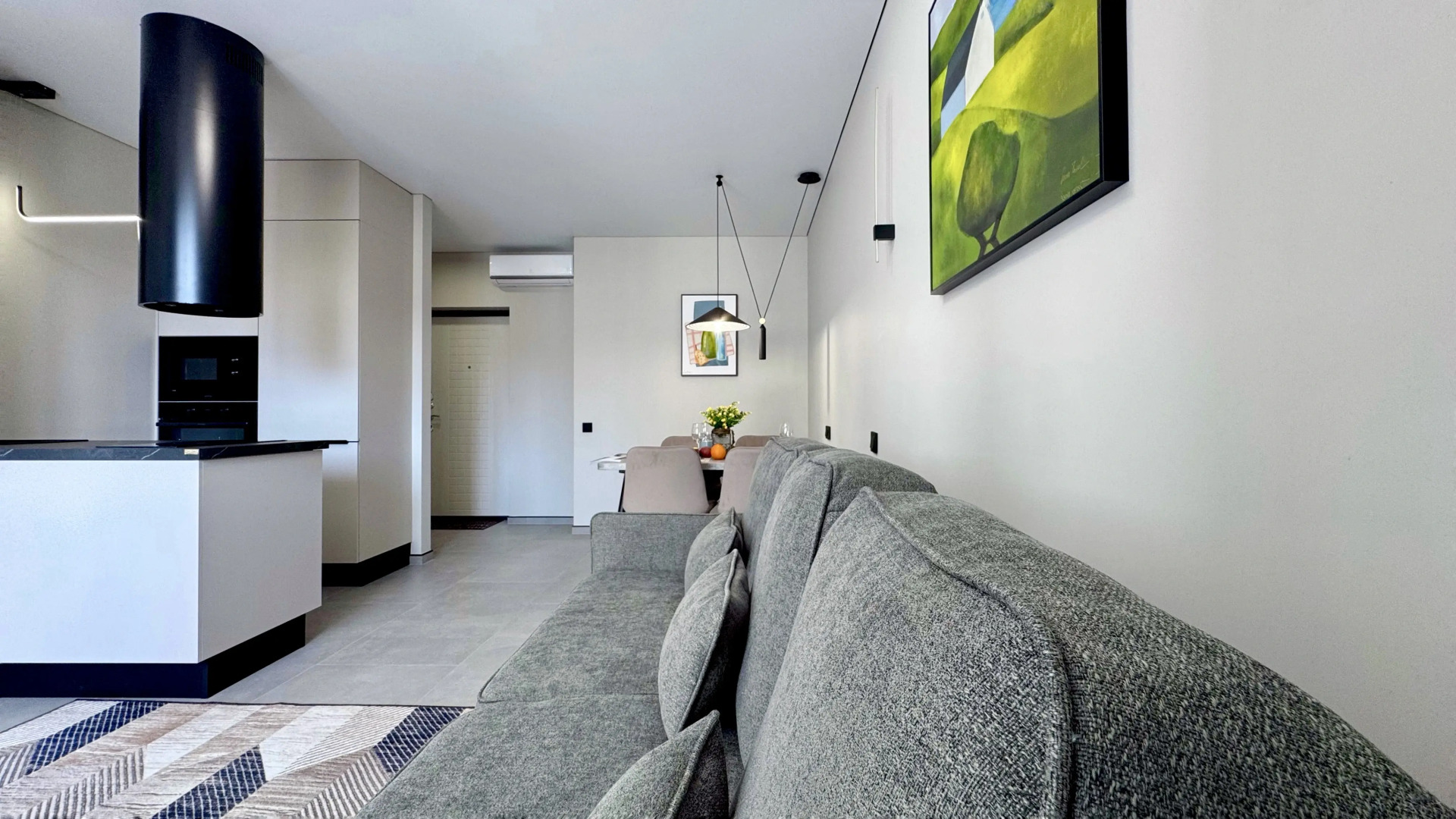 Апартаменты с балконом и видом на море  ЖК Фрукты 77 Я на Море