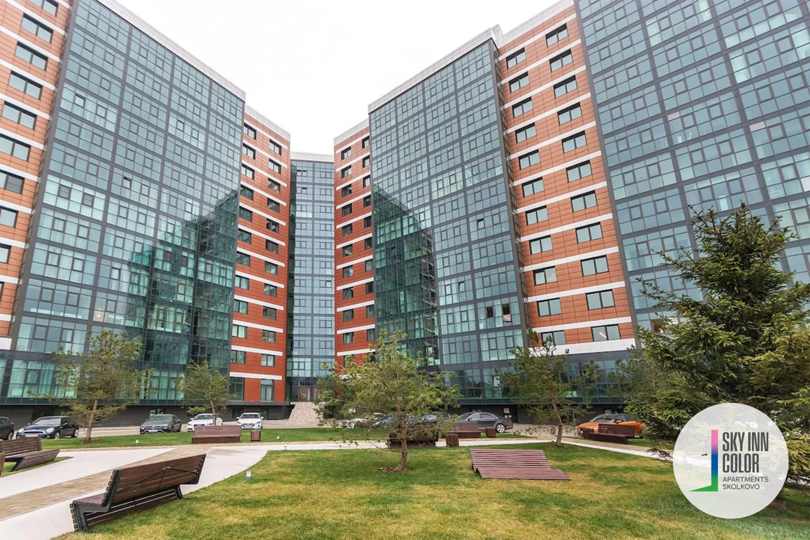 Апартаменты SKY INN Color Blue