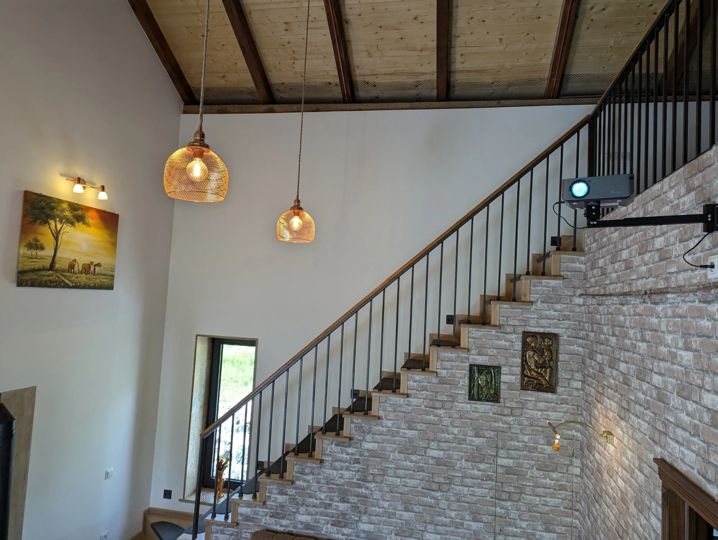 Частный дом озле реки