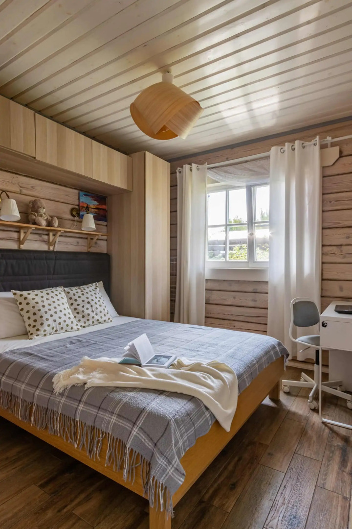 Частный дом загорoдный в финском стиле