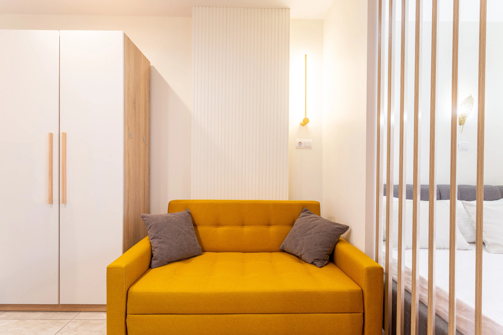 Апартаменты Морент с дизайнерским ремонтом в ЖК «Фрукты»