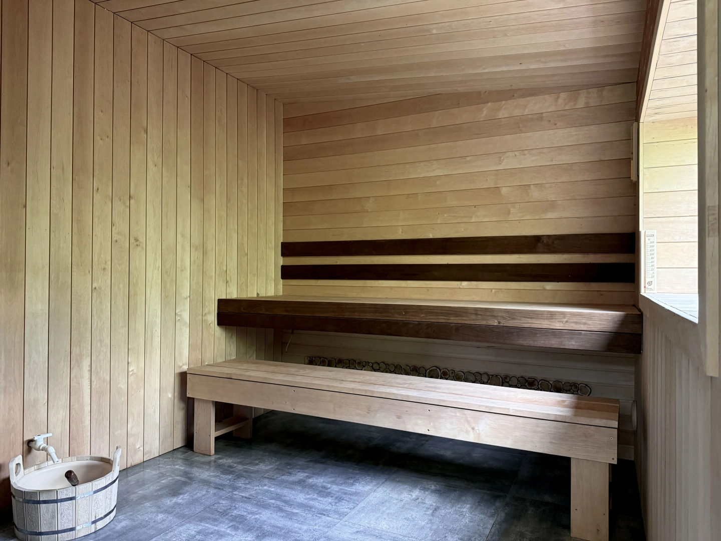 Частный дом Уютный А-фрейм Поле с баней и чаном