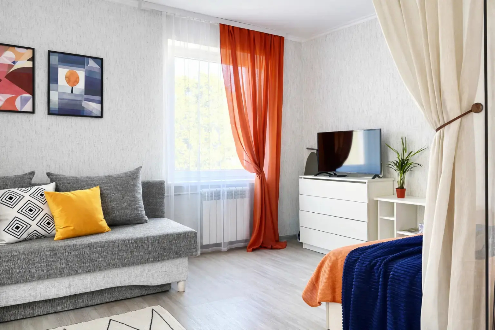 Апартаменты ApartMari Студия рядом с островом Канта