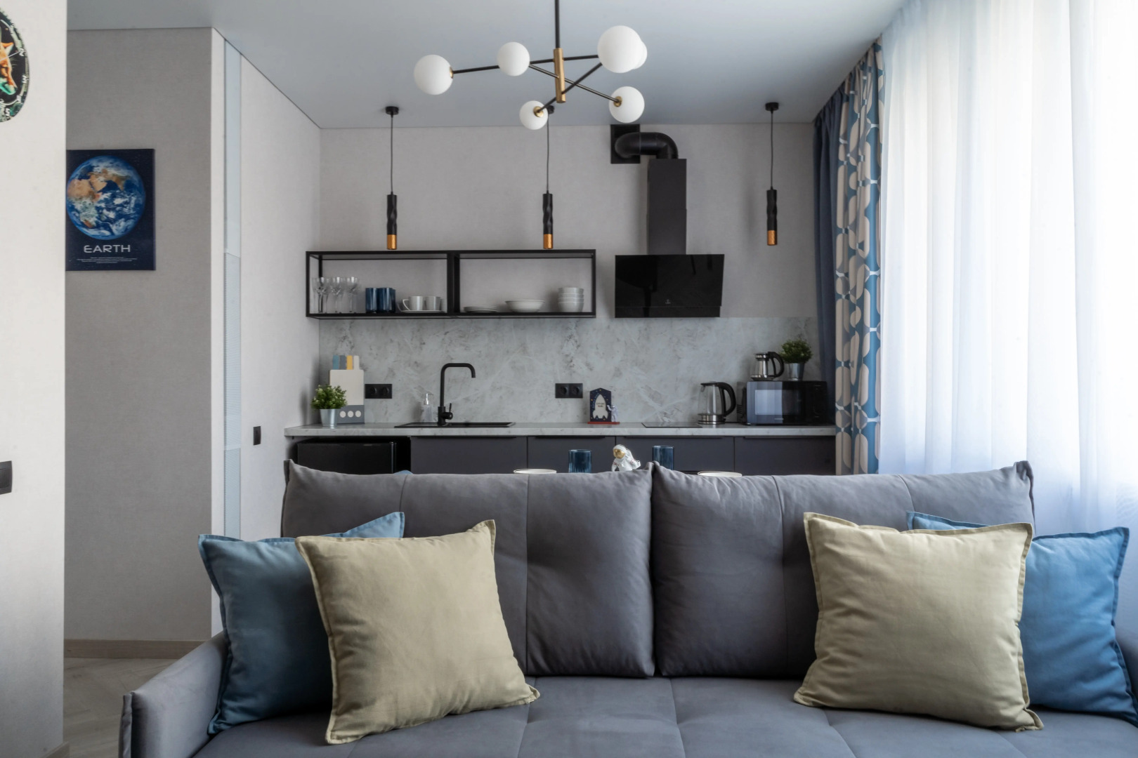 Апартаменты Kosmic - Новая,уютная студия в центре Самары