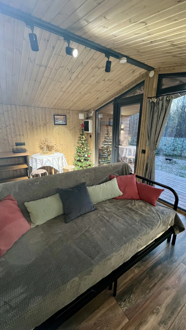 Частный дом Загородный комплекс на берегу реки с баней 1