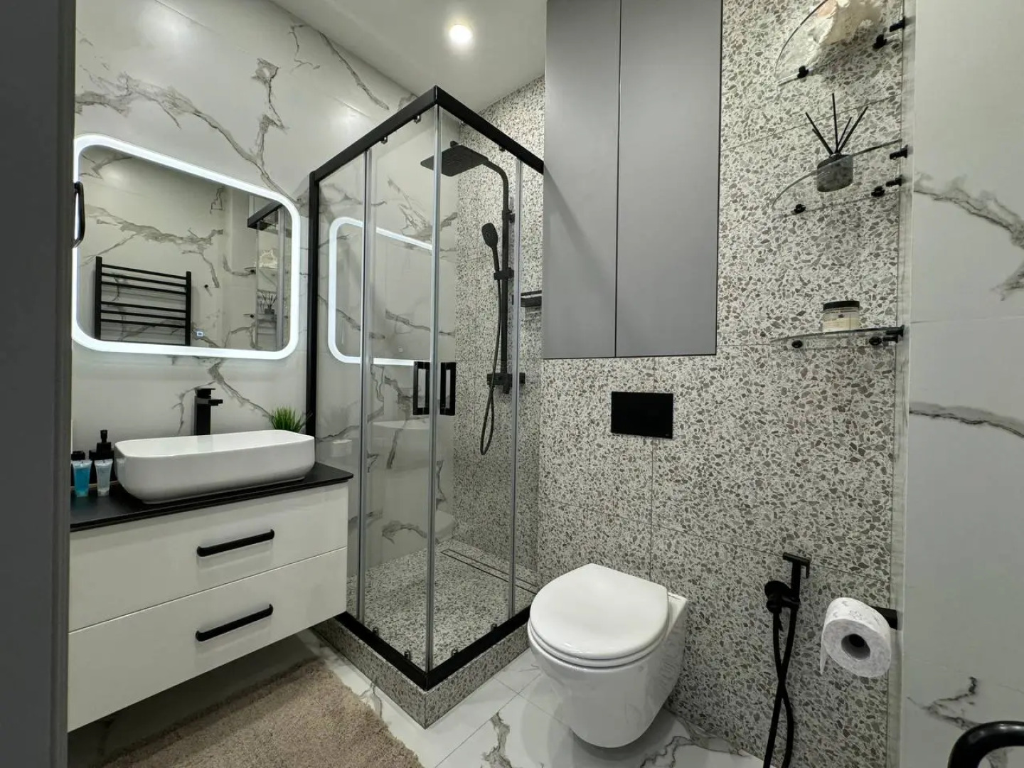 Апартаменты Lalapart Modern classic с видом на город у метро Дмитровская