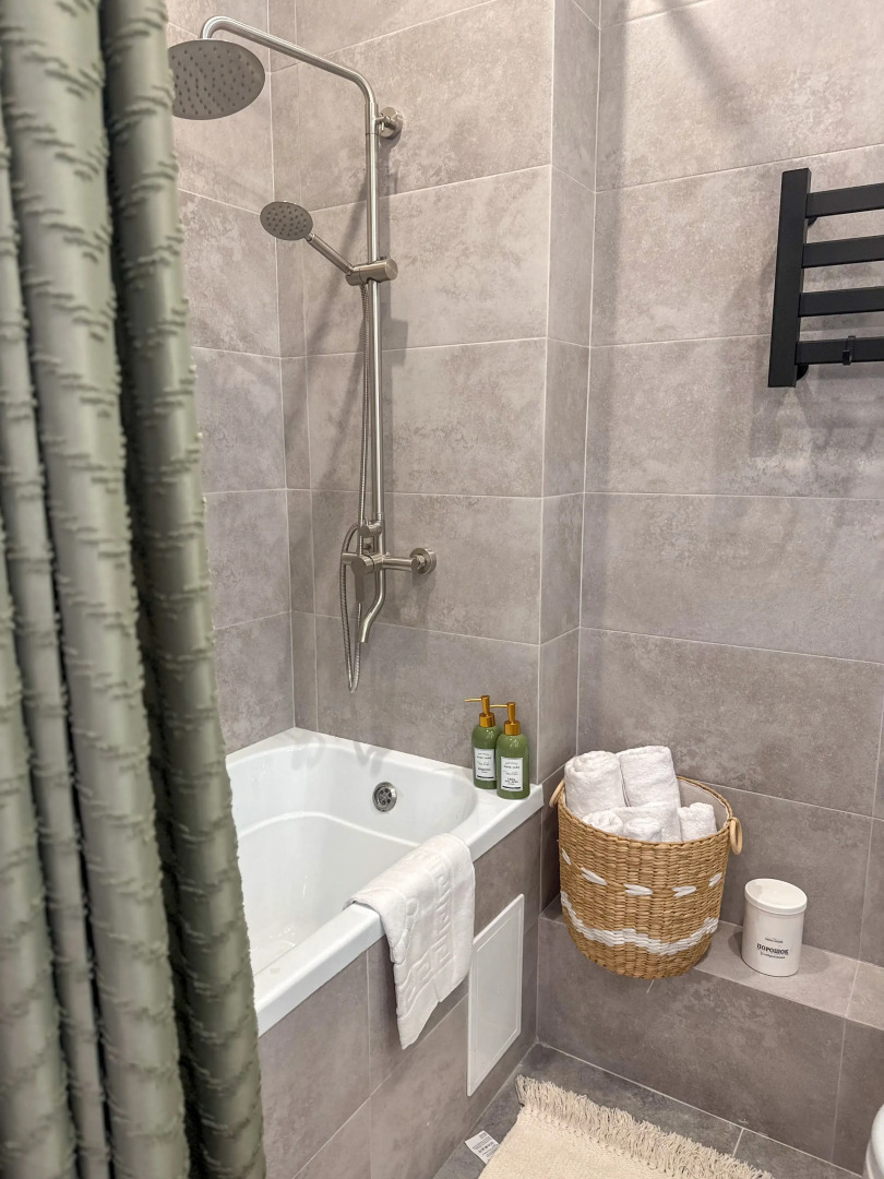 Квартира Грин-стильная дизайнерская в ЖК Самолет